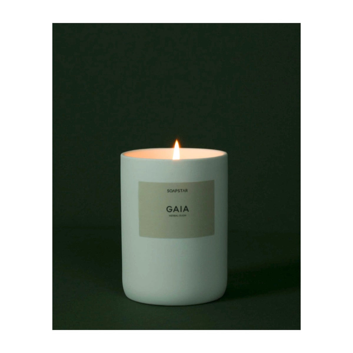 Geurkaars Gaia-herbal oudh patchouli eucalyptus