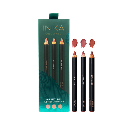 Inika Lip Crayon Trio